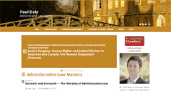 Desktop Screenshot of administrativelawmatters.com