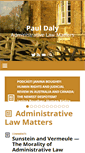Mobile Screenshot of administrativelawmatters.com